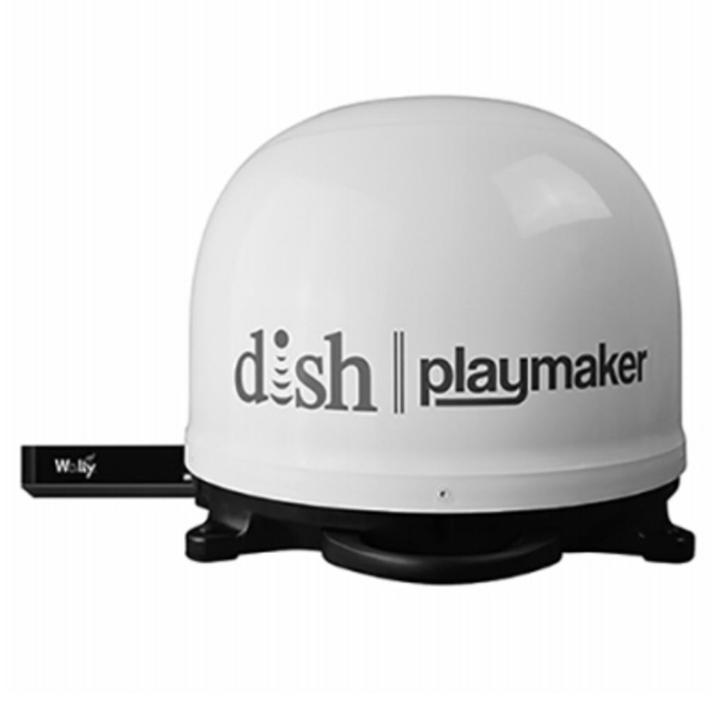 Winegard WGDPL7000R DISH Playmaker Portable Satellite Antenna with DISH Wally Receiver Bundle