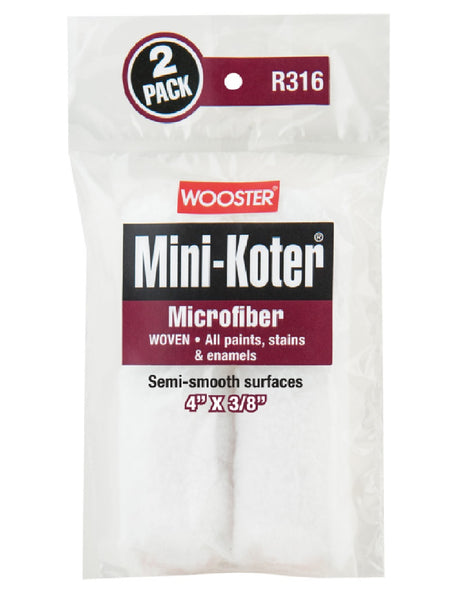Wooster R316-4 Micro-Fiber Paint Roller, 4 Inch