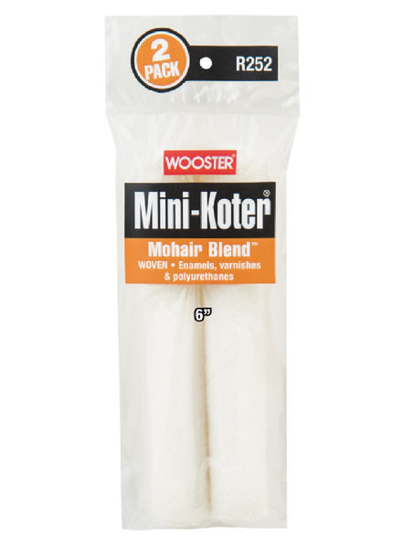 Wooster R252-6 Mini-Koter Mohair Blend Roller, 6 Inch