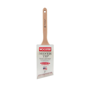 Wooster 5228-3 Silver Tip Semi-Oval Thin Angle Sash, 3"