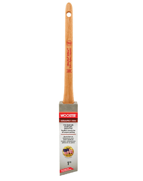 Wooster 4181-1 Ultra/Pro Firm Willow Thin Angle Sash Paint Brush, 1 Inch