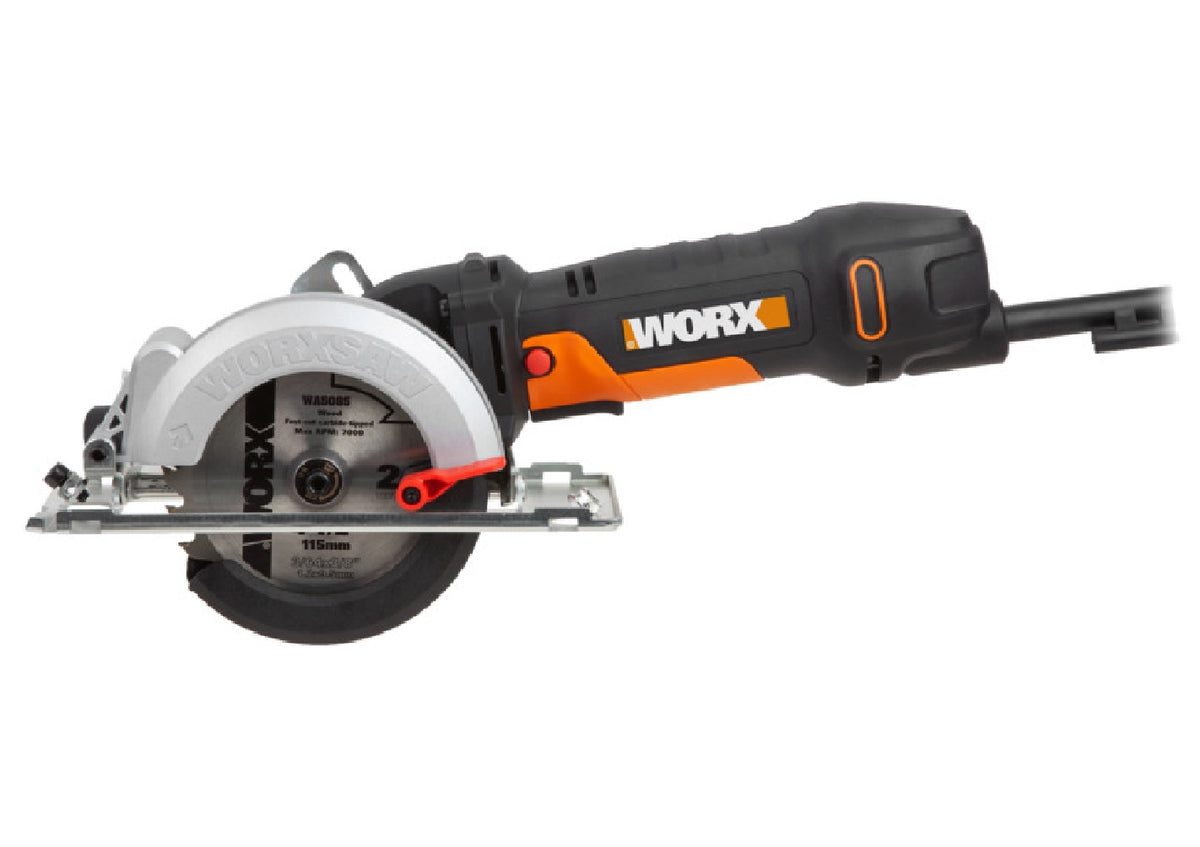 Worx WX439L Compact Circular Saw, 4-1/2 Inch