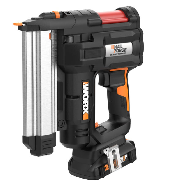 Worx WX840L Cordless Brad Nailer and Staple Gun, 20 Volt