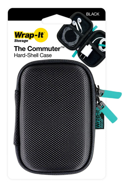 Wrap-It 500-HS-B Mobile Storage Hard Shell Storage Case, Black