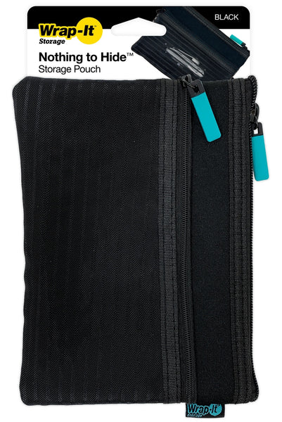 Wrap-It 500-MP-B Mobile Storage Pouch, Black