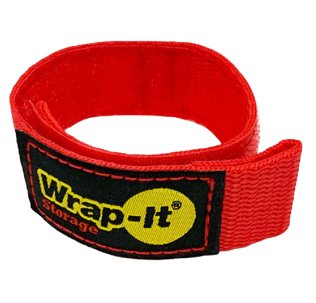 Wrap-It Storage 104-BS-9RE Quick-Straps, Red, 9-Inch