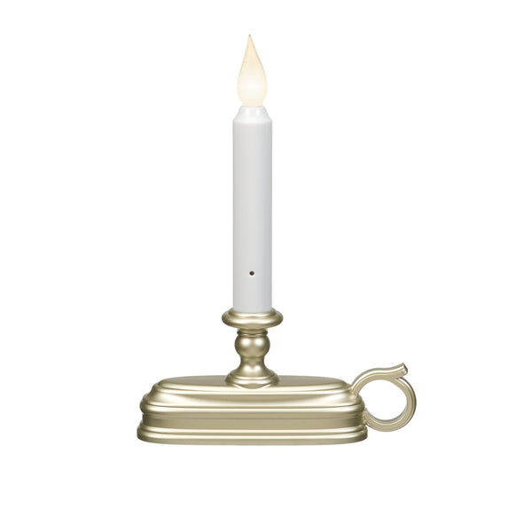 Xodus Innovations FPC1325P Flameless Flickering Christmas Candle, Pewter