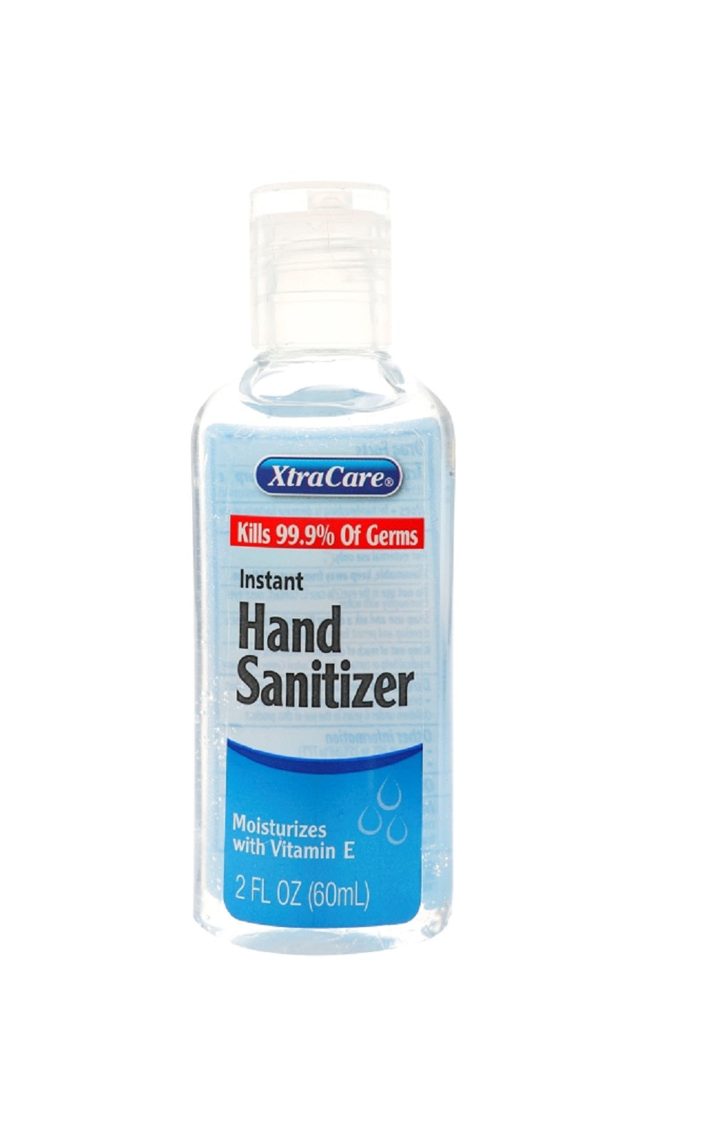 XtraCare 49607-05401 Hand Sanitizer, 2 Oz, Clear
