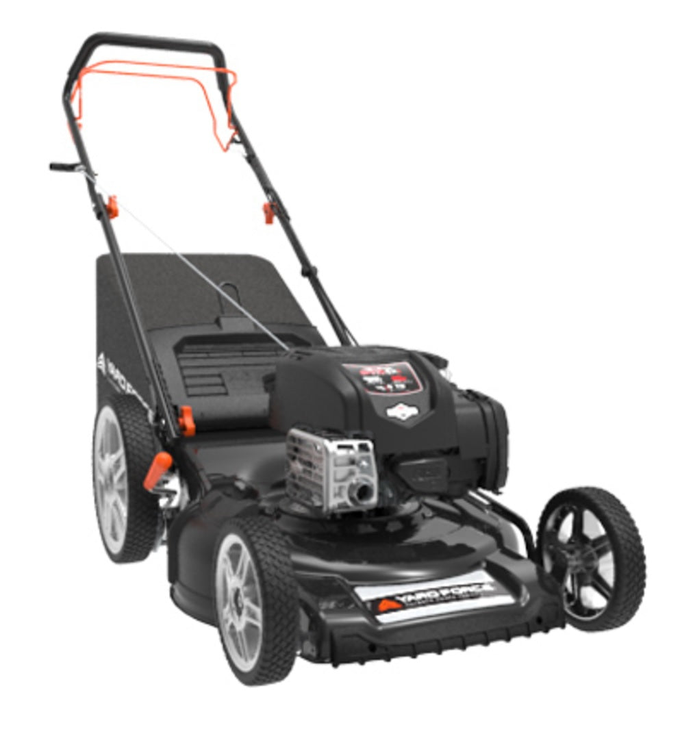 Yard Force YF22-3N1SP 3-in-1 Self-Propelled Gas Mower, 22 Inch