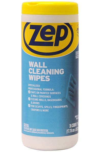 Zep R42210 Wall Cleaning Wipes, 35 Count