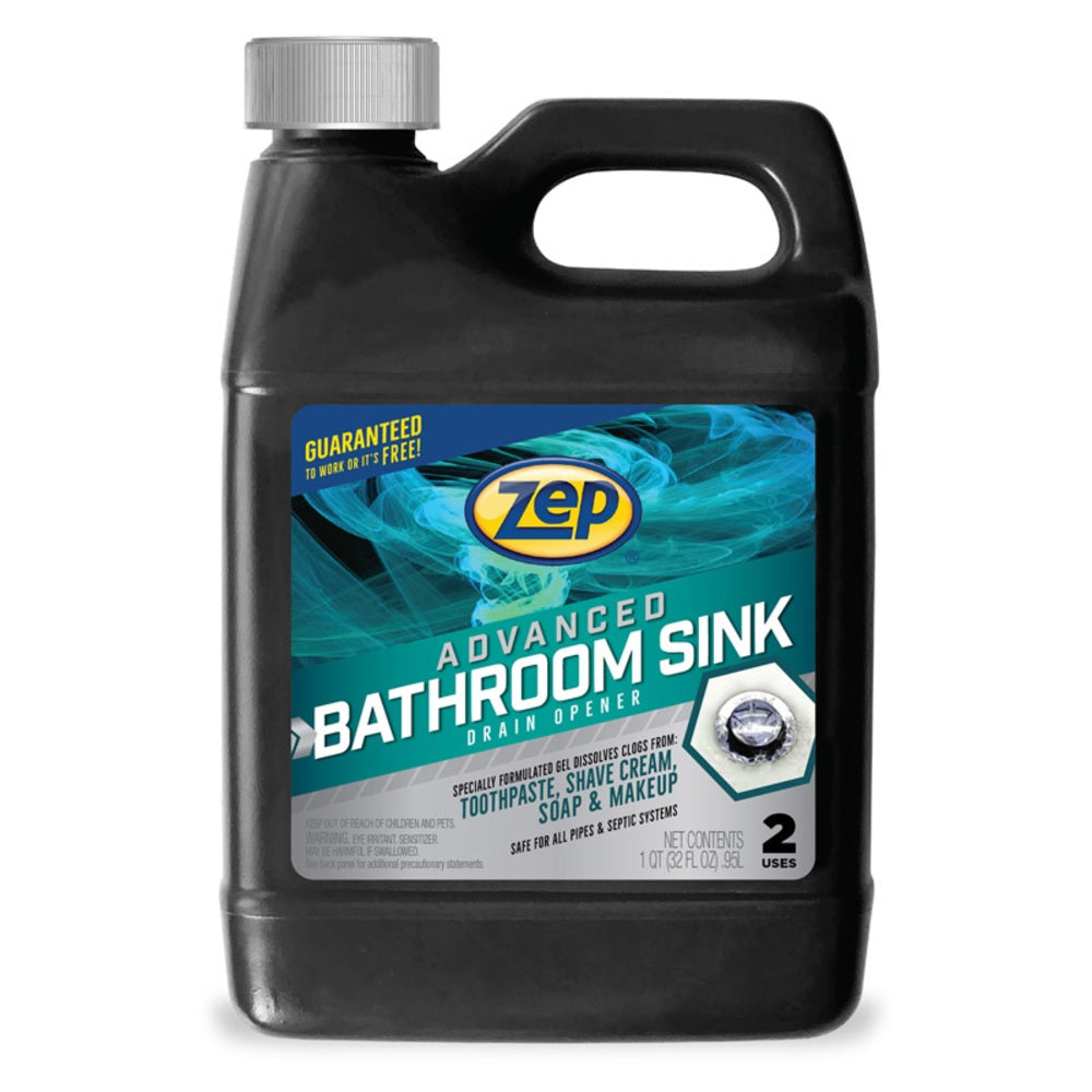 Zep U49310 Advanced Bathroom Drain Opener, 32 Oz