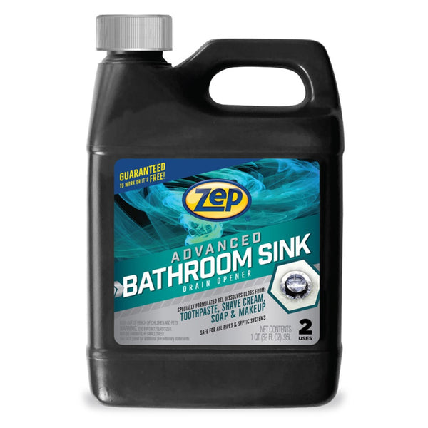 Zep U49310 Advanced Bathroom Drain Opener, 32 Oz
