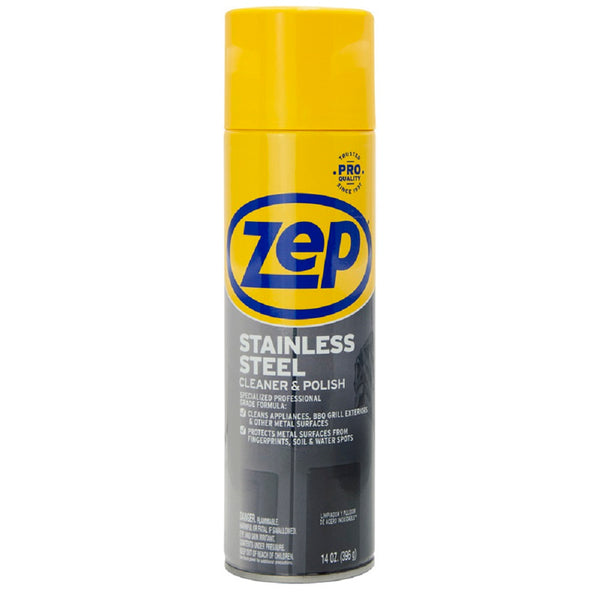 Zep ZUSSTL14 Stainless Steel Polish, 14 Oz