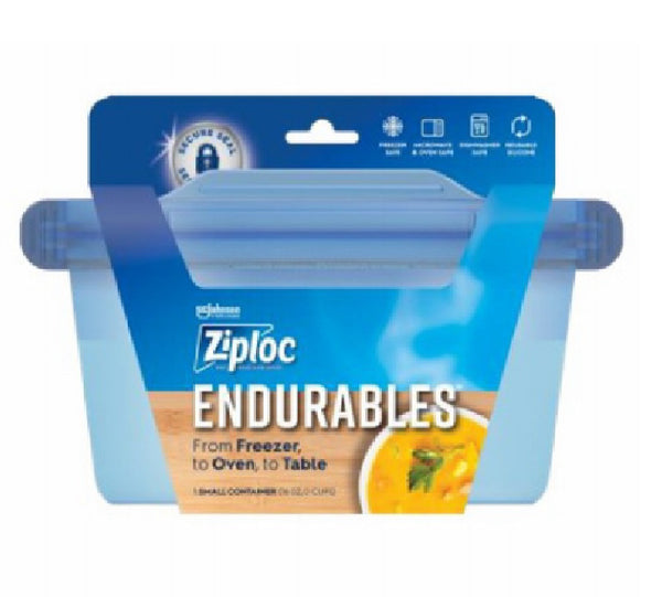 Ziploc 00923 Endurables Food Storage Small Container, 2 Cups