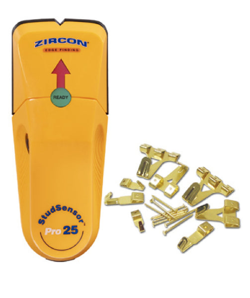 Zircon 69575 Pro25, Stud Sensor With Picture Hanging Kit