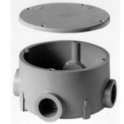 Carlon E970CD-CTN Type X Round junction Conduit Body Box , 1/2"
