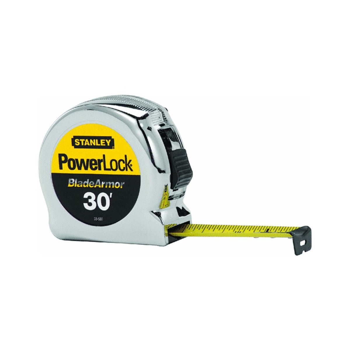 Stanley 33-530 Powerlock Micro Tape With Blade Armor Coating, 30&#039;