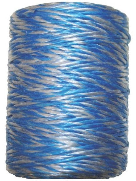 Ben-Mor 60641 Polypropylene Twine, 1500', White/Blue
