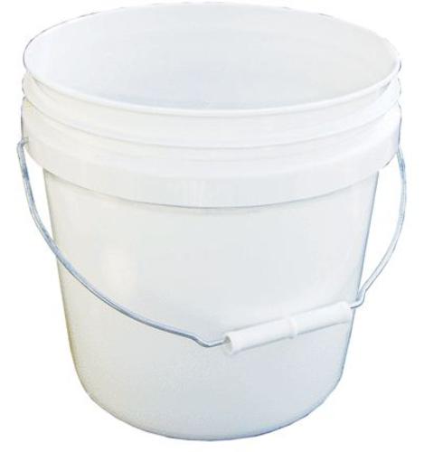 Encore Plastics 20256 Plastic Pail, 2 Gallon, White