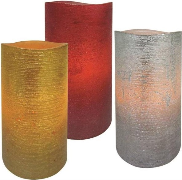 Holidaybasix E03400 Pillar Candles, 6"