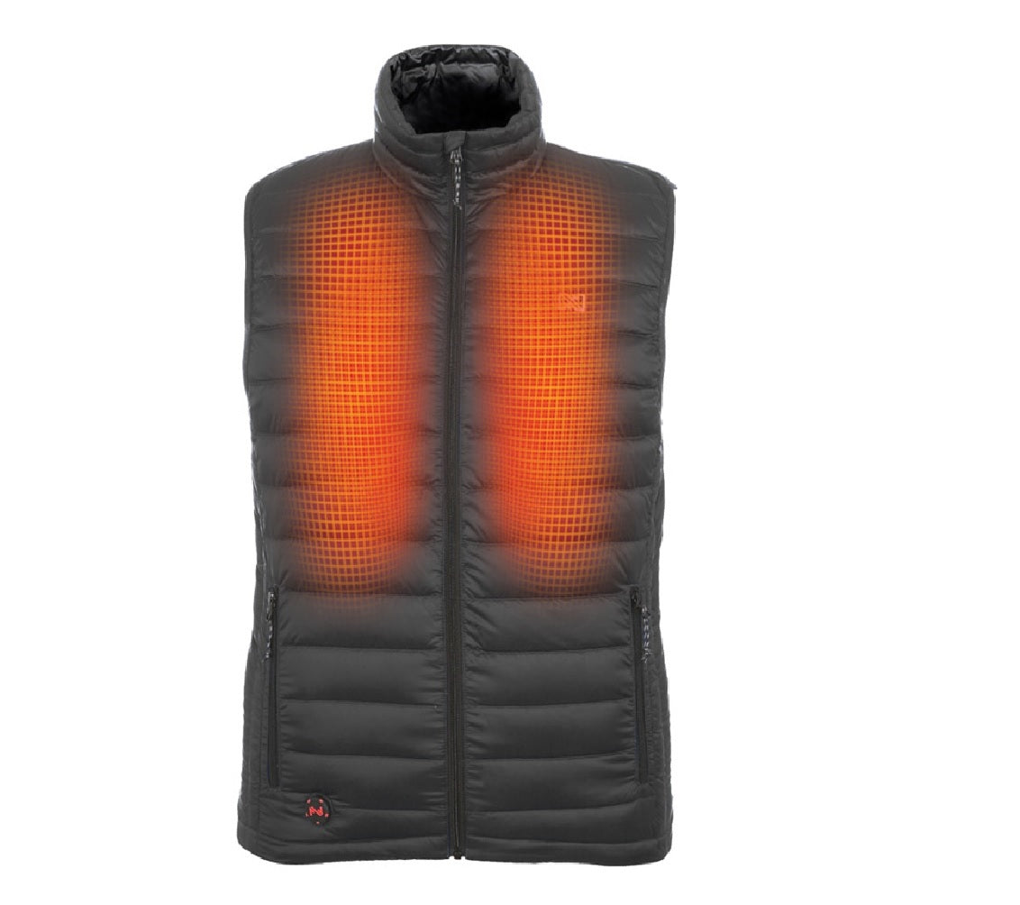 Mobile Warming MWJ19M10-01-04 Summit Vest Men's, Black