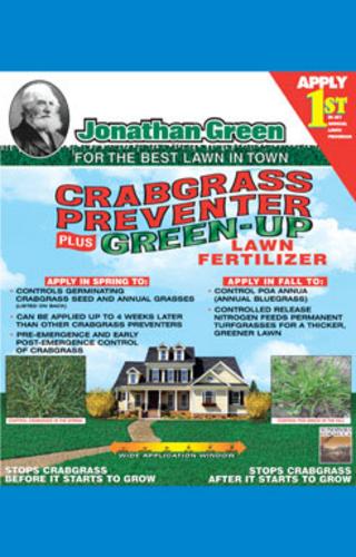 Jonathan Green 10458 Crabgrass Preventer & Green-Up