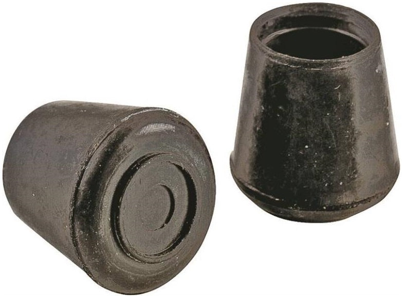Prosource FE-50638-PS Furniture Leg Tips, 1-1/4", Black, 4/Pack