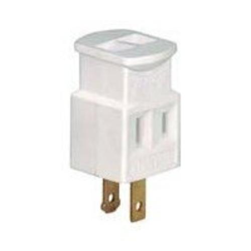 Cooper Wiring BP4400W Outlet Cube Tap, White