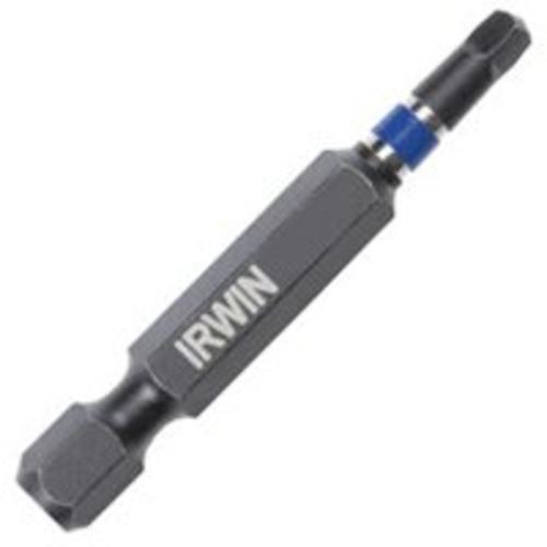 Irwin 1837472 Square Recess Impact Power Bit, 1/4"x4"