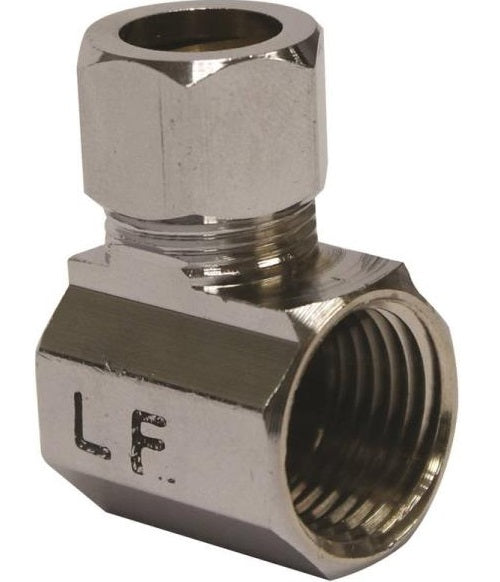 Plumb Pak PP69PCLF Water Supply Connectors, Angle, 1/2" x 1/2"