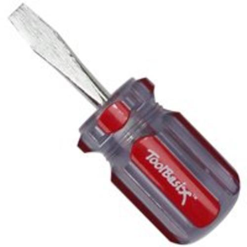 Toolbasix TB-SD03 Slotted Screwdriver, 1/4"x1-1/2"