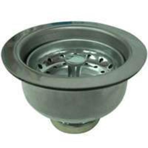 Worldwide Sourcing 122043-3L Double Cup Sink Strainer, Stainless Steel