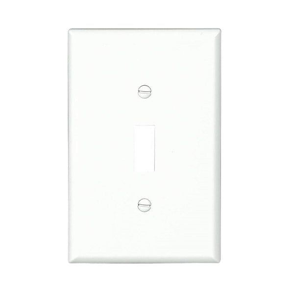 Arrow Hart PJ1W-10-L Unbreakable Wall Plate, White