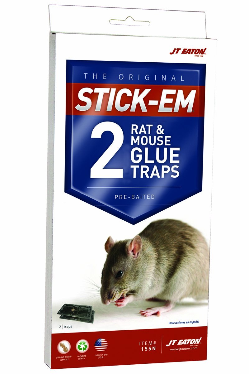 Jt Eaton 155N Stick-Em Rat & Mouse Glue Trap