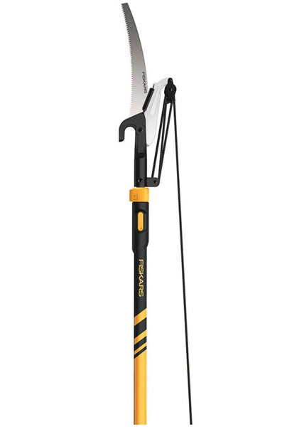 Fiskars 393951-1001 Curved Extendable Tree Pruner, Steel