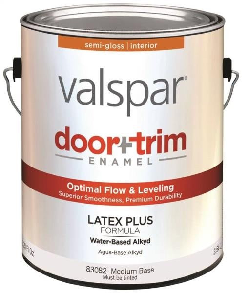 Valspar 83082 Door & Trim Classic Enamel, Medium Base, 1 Gallon