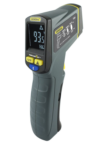 General Tools TS05 Infrared Bluetooth Thermometer, Grey/Black