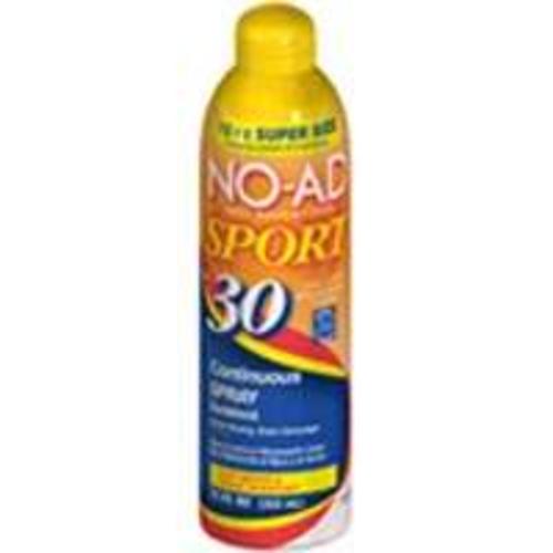 No-Ad 296 Sport Continuous Spray, Spf 30, 1 Oz