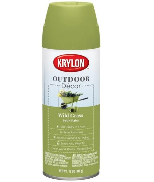 Krylon K09334000 Outdoor Decor Spray Paint, 12 Ounce