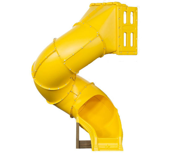 PlayStar PS 8821 Spiral Tube Slide, 5', Yellow