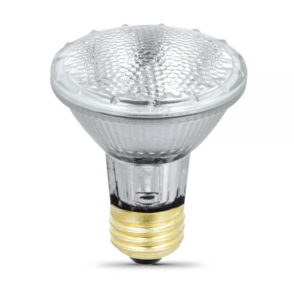 Feit Electric 38PAR20/QFL/ES Halogen Par Floodlight Bulb, 38 Watts, 120 Volt