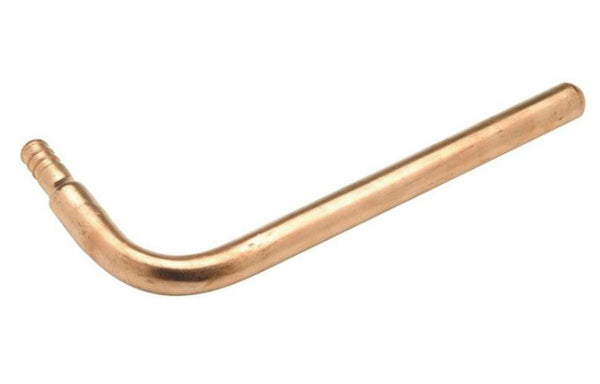 Apollo Valves APXSTUB8 Copper PEX Barb Stub-Out, 1/2" X 8"