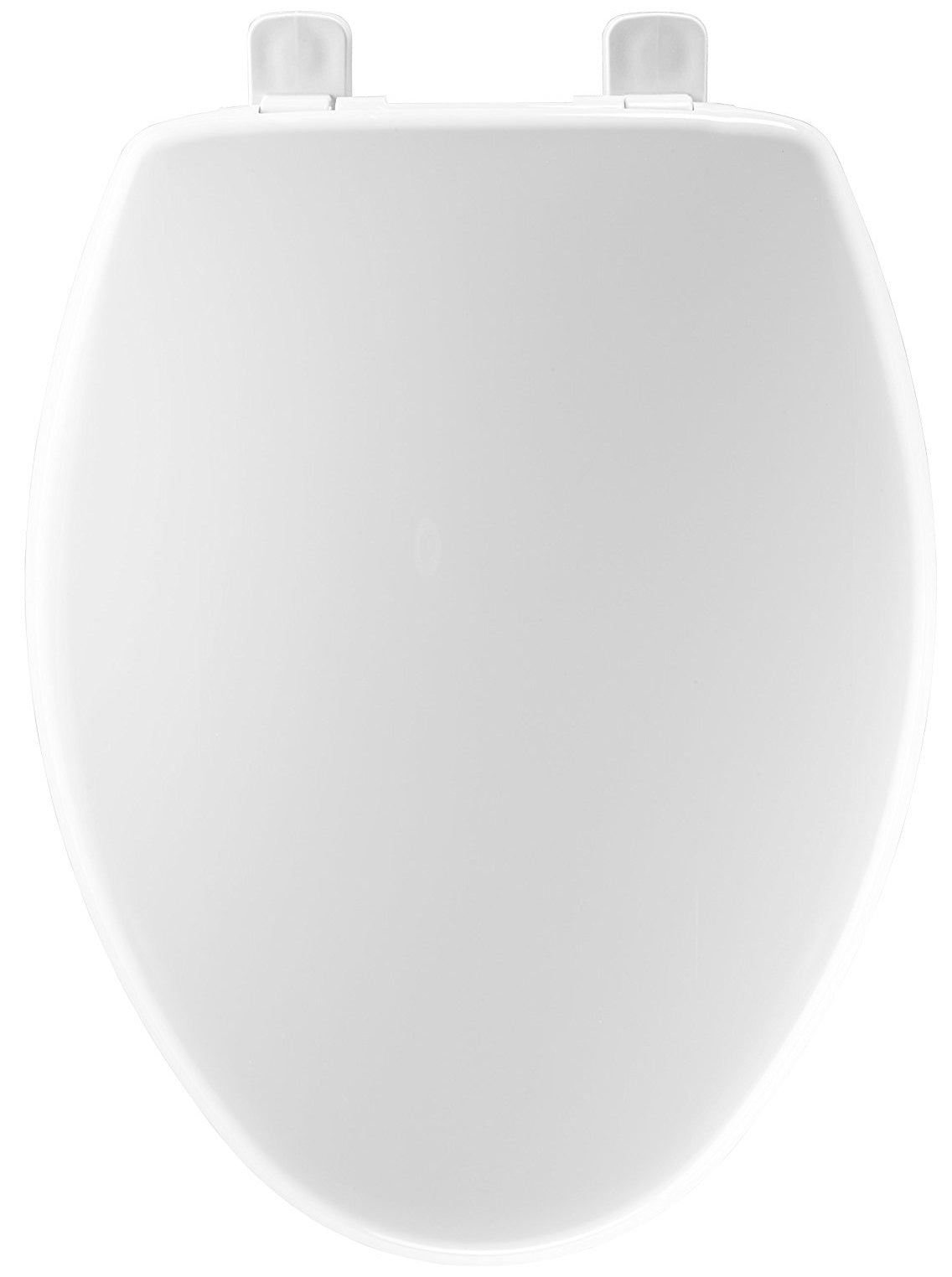 Mayfair 184SLOWJ-000 Elongated Toilet Seat, Plastic, White