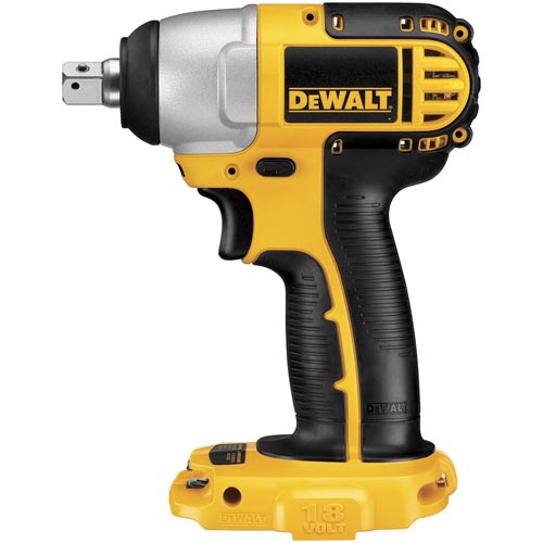 Dewalt DC820B Cordless Impact Wrench - 1/2", 18 Volt