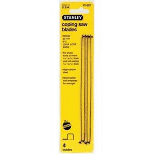 Stanley 15-059 Coping Saw Blade, 6-1/2"