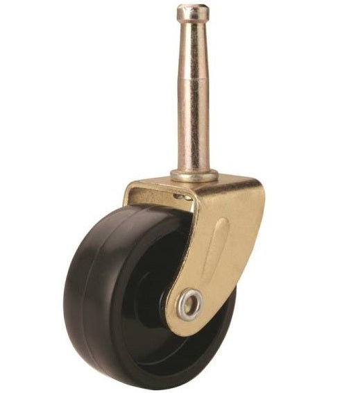 Prosource JC-B06-PS Swivel Casters, 1-1/4", Bright Brass, 4/Pack