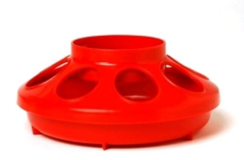 Little Giant 806RED Baby Chick Feeder, 1 Quart
