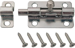 Prosource CL-701-PS Barrel Bolts, Zinc Plated, 6"