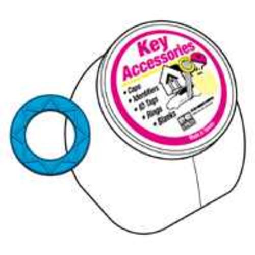Hy-Ko KT130 Medium Key Identifiers, Assorted Color