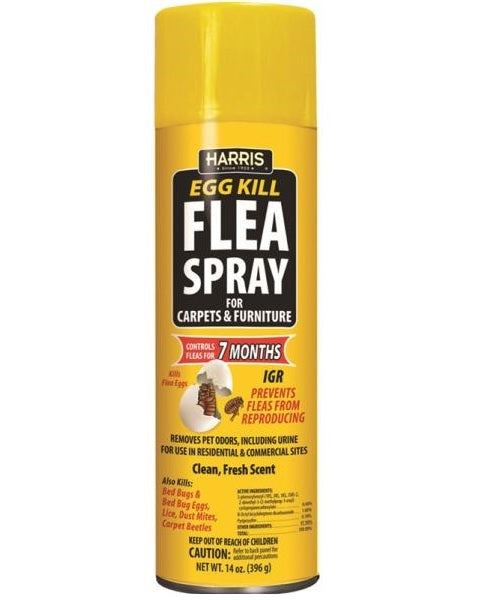 Harris FS-14 Flea Spray, 14 OZ